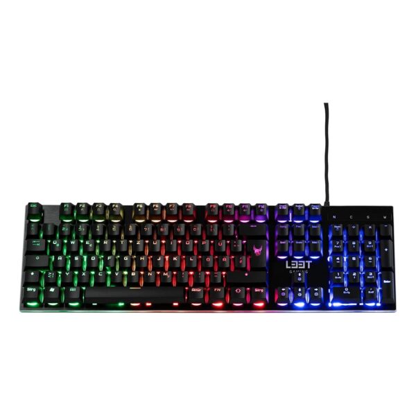 L33T Gaming OSEBERG Gaming Tastatur mit RGB Beleuchtung