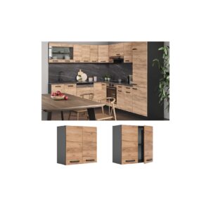 VICCO Küchenschrank Hängeschrank 60 cm R-Line Anthrazit