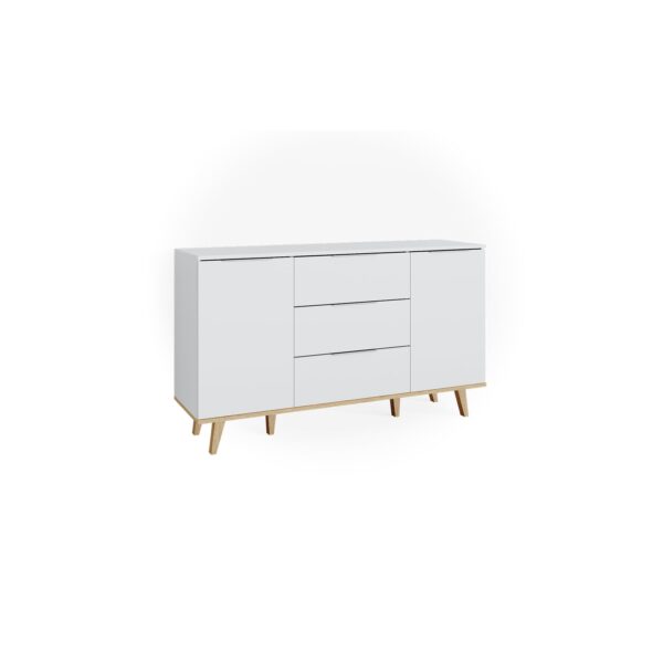 VICCO Kommode Nautica Sideboard weiß Eiche Anrichte Schrank Schublade Skandi