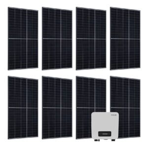 Vorverkauf: Juskys Solaranlage Set 3000 W Photovoltaik Anlage 8 Solarmodule