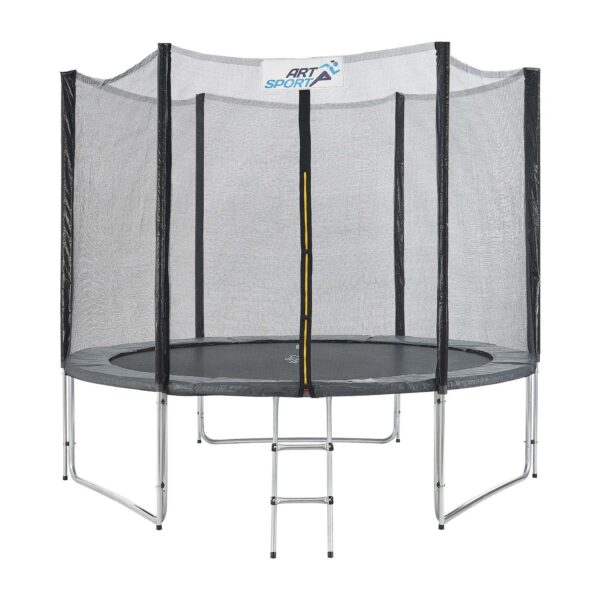 ArtSport Outdoor Trampolin Jampino Ø 305 cm mit Sicherheitsnetz