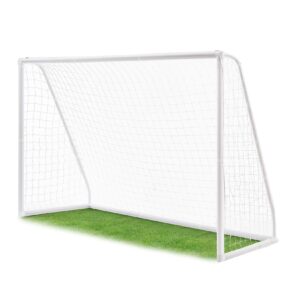 ArtSport Fußballtor 300 x 200 cm mit Netz für Garten in Weiß