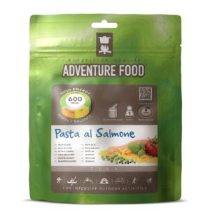 ADVENTURE FOOD Pasta al Salmone - Outdoor Mahlzeit Trekking Essen Not Nahrung