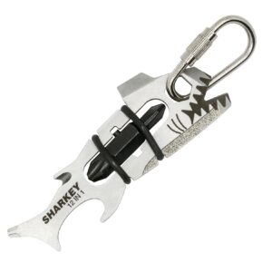 TRUE UTILITY Sharkey 12-in-1 Mini Multi Tool Taschen Messer Schlüsselanhänger