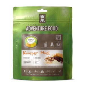 ADVENTURE FOOD Knusper Müsli - Outdoor Mahlzeit Frühstück Trekking Essen Nahrung