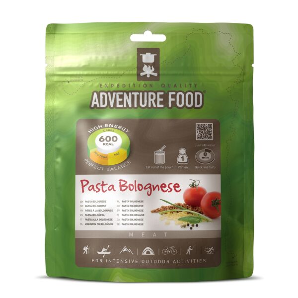 ADVENTURE FOOD Pasta Bolognese Outdoor Mahlzeit Trekking Essen Nudeln Nahrung