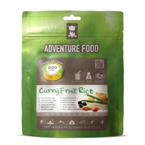 ADVENTURE FOOD Curry Reis Trekking Mahlzeit Outdoor Essen Nahrung Vegetarisch