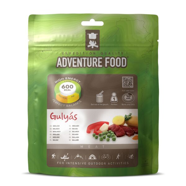 ADVENTURE FOOD Gulyas Outdoor Mahlzeit Trekking Gulasch Essen Not Ration Nahrung