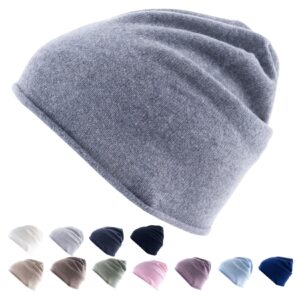 GOLDEN GOAT Strickmütze Arley Beanie Unisex Winter Mütze 100% Kaschmir Wolle Farbe: sand