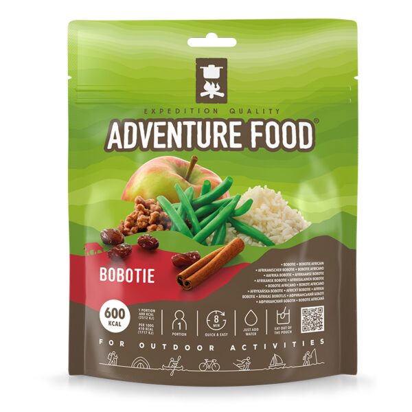 ADVENTURE FOOD Bobotie Rind Fleisch Outdoor Mahlzeit Trekking Essen Not Nahrung