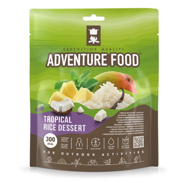 ADVENTURE FOOD Reis Dessert Outdoor Mahlzeit Trekking Essen Nahrung Vegetarisch