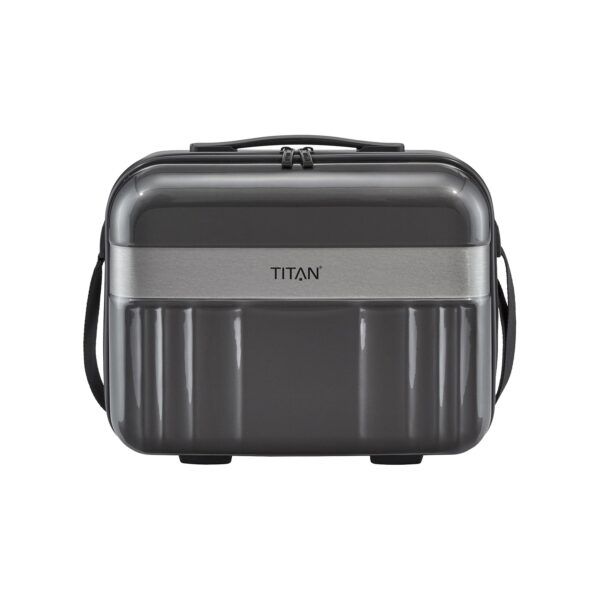 Titan Spotlight Flash Beautycase grau Kosmetikkoffer