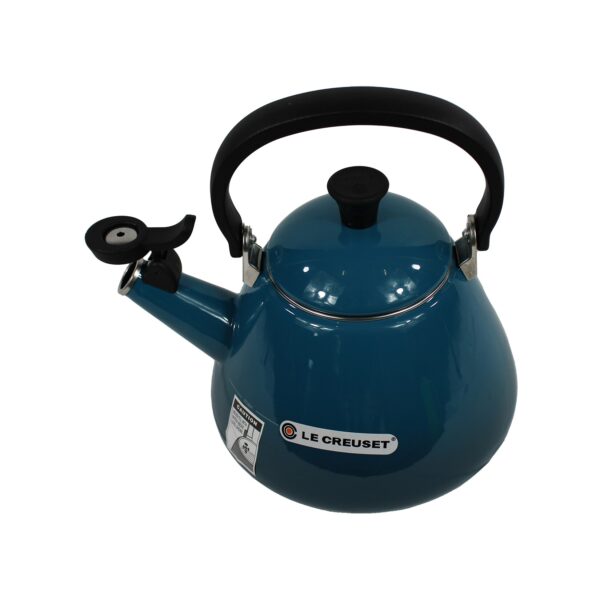 Le Creuset Wasserkessel Kone blau Wasserkessel