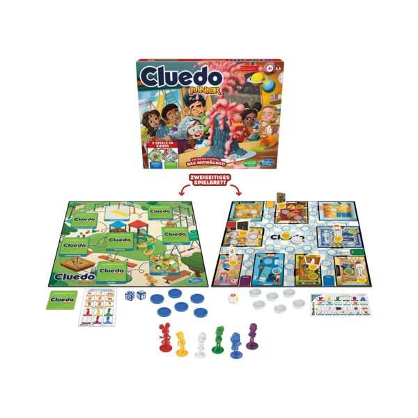 Hasbro Cluedo Junior Mehrfarbig Spiel