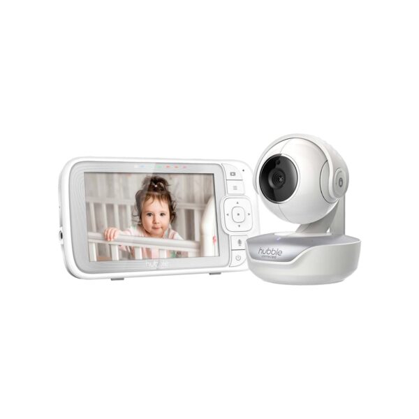 Hubble Nursery Pal Connect weiß Video Babyphone