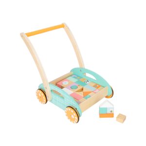 Smallfoot Lauflernwagen Pastell 11766 Mehrfarbig Lauflernwagen