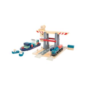 Smallfoot Container Terminal 11378 Mehrfarbig Spiel-Parkhaus