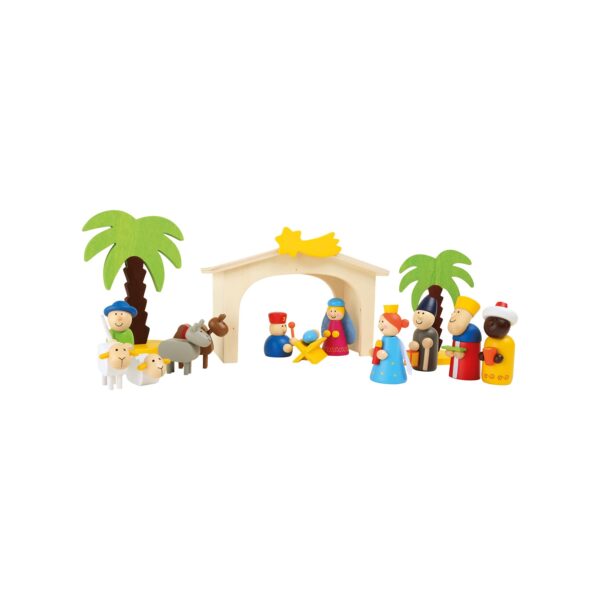 Smallfoot Design Spielset Holzkrippe 3945 Mehrfarbig Puppenhaus