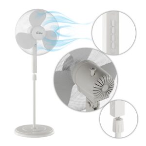 TroniTechnik® Standventilator Ventilator SV02 45 Watt