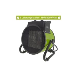 TroniTechnik® KH-503 Keramikheizer Heizlüfter Heizung 3.000 Watt