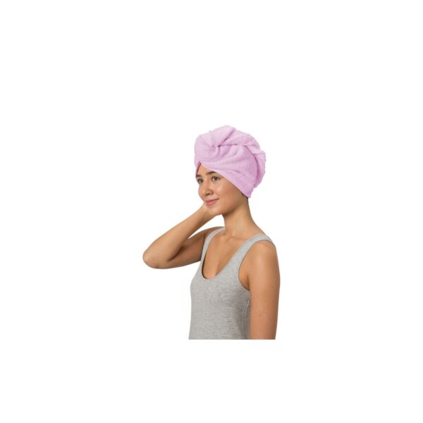 PANA® Haarturban • Haar-Handtuch • Handtuch Turban • mit Pflegeölen imprägniert und Knopfverschluss • ca. 64 x 23 cm • versch. Farben und Öle