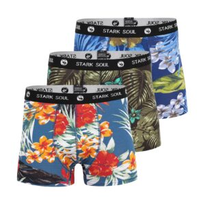 Stark Soul® Boxershorts 3er Pack ALOHA Hawaiien