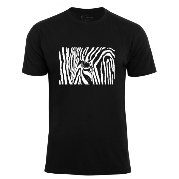 Cotton Prime® T-Shirt Black & White Zebra Eye