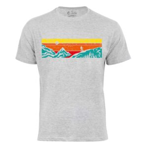 Cotton Prime® T-Shirt mit Bergen Lets Hiking