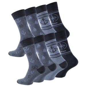 Cotton Prime® 8 Paar Baumwoll-Socken MARITIM