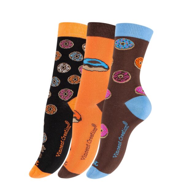 Vincent Creation® DONUTS Socken 3 Paar