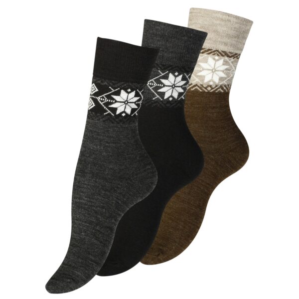 Cotton Prime® Damensocken 3 Paar Wellness-Socken