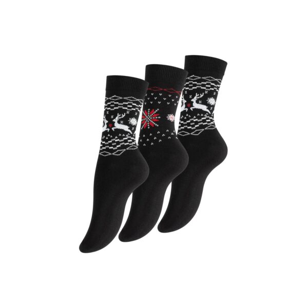 Yenita® Socken 6 Paar mit Norwegermuster