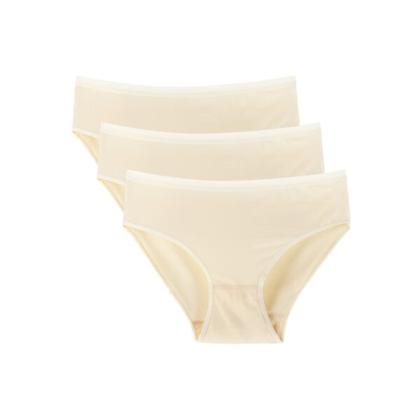 Yenita® Bikini Slip "Bambus" 3er Set