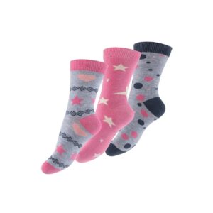 Cotton Prime® Kinder Socken "Sterne & Punkte" 6 Paar