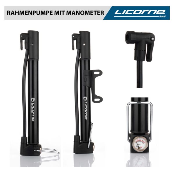 Licorne Bike Rahmenpumpe