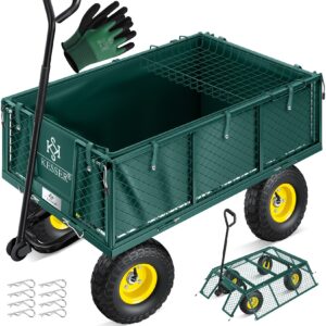 KESSER® Gartenwagen Bollerwagen Transportwagen 700kg belastbar Gartenkarre