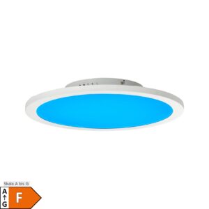 BRILLIANT Lampe Abie LED Deckenaufbau-Paneel 40cm weiß   1x 24W LED integriert