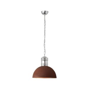 BRILLIANT Lampe Frieda Pendelleuchte 41cm rostfarbend   1x A60