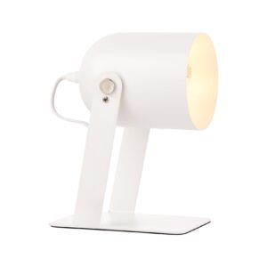 BRILLIANT Lampe Yan Tischleuchte 29cm weiß   1x A60