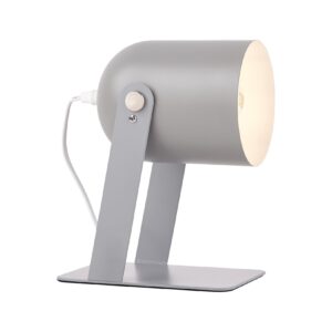 BRILLIANT Lampe Yan Tischleuchte 29cm grau   1x A60