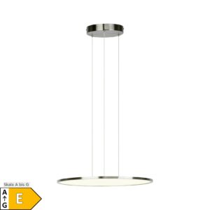 BRILLIANT Lampe Ceres LED Pendelleuchte Paneel 45cm eisen easyDim   1x 30W LED integriert