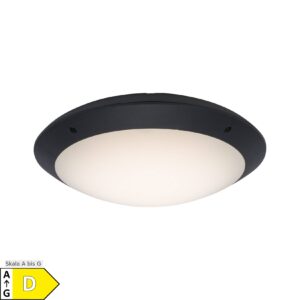 BRILLIANT Lampe Medway LED Außenwand- und Deckenleuchte 31cm anthrazit   1x 12W LED integriert (SMD)