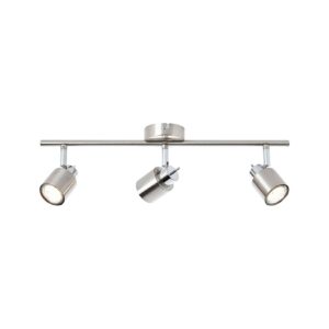 BRILLIANT Lampe Andres Spotrohr 3flg nickel/chrom   3x PAR51