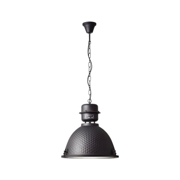 BRILLIANT Lampe Kiki Pendelleuchte 48cm schwarz korund   1x A60