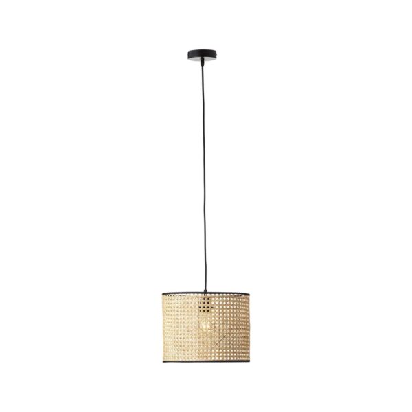 BRILLIANT Lampe Wiley Pendelleuchte 30cm rattan   1x A60