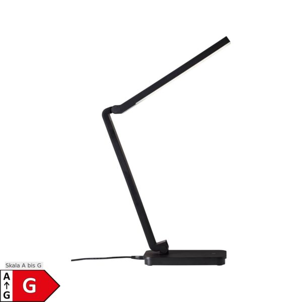 BRILLIANT Lampe Tori LED Tischleuchte schwarz   1x 5W LED integriert SMD