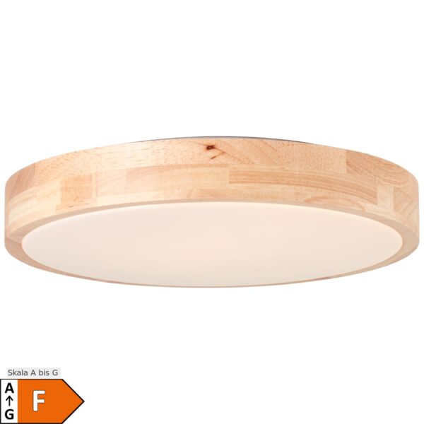 Brilliant Moreen LED Deckenleuchte 34cm holz