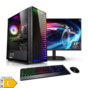 PC Set mit 27 Zoll TFT Allround AMD Ryzen 5 4650G