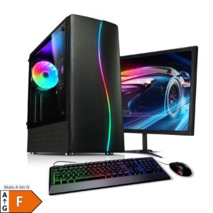 PC Set Gaming mit 27 Zoll TFT Lightning 12 Intel Core i5-12400F