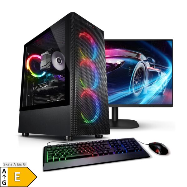 PC Set Gaming mit 27 Zoll TFT Lightning 12 Intel Core i7-12700KF